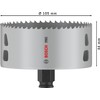 Bosch 1x PRO Multi Material Power Change Plus Hole Saw