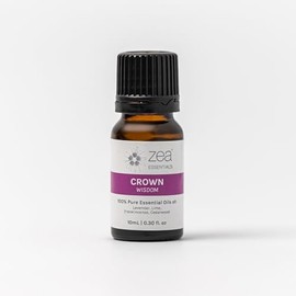 Zea Essentials Crown Chakra Blend 100% Pure Essential Oil 10 ml – Aromatherapy Oil for Spiritual Connection & Mindfulness – Calming, Uplifting & Purifying with Lavender, Frankincense & Cedarwood