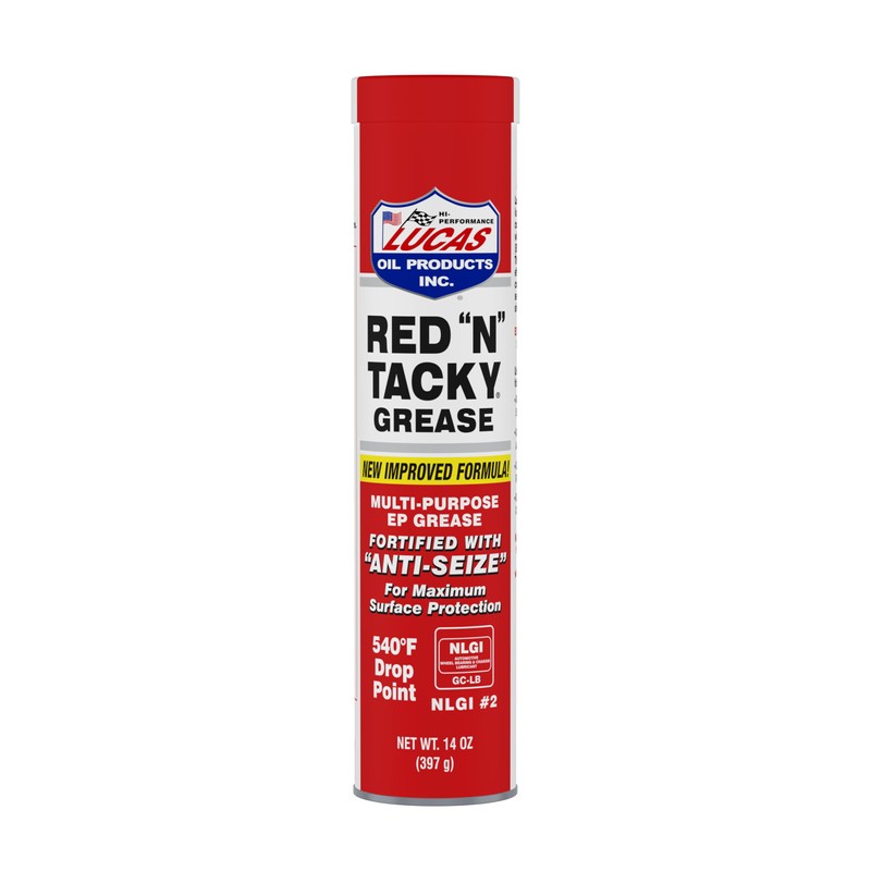 Lucas Oil 10005 Red N Tacky Grease - 14 Ounce