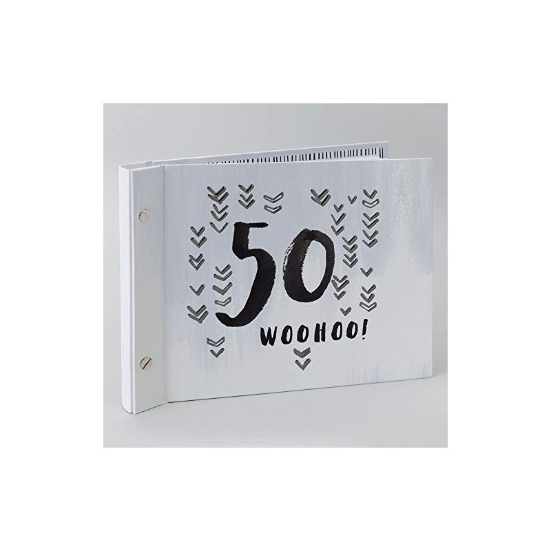 Luxe Birthday Guest Book With Photo Album by Hotchpotch -