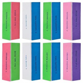 10 limas de lija de 4 maneras profesionales para manicura y pedicura, para manicura, para manicura, para manicura, para manicura, para manicura, para 