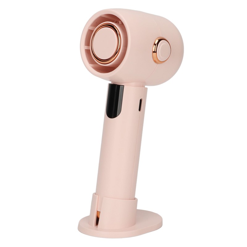 Smart Digital Display Handheld Fan Leafless Silent Small Turbine Fan