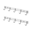 Luchs Set of 2 5 Hooks Coat Hooks with 5