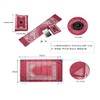 Anlising 4 Pieces Portable Travel Prayer Mat with Compass, Waterproof