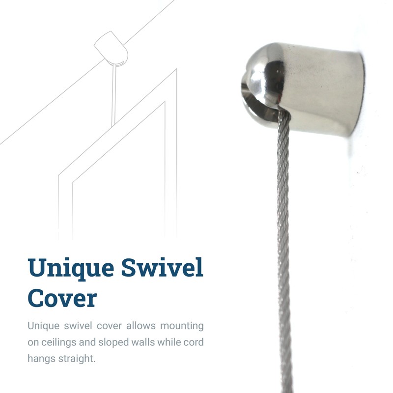 PHS Adjustable Picture Hanging System - Bullet Hanger with Steel