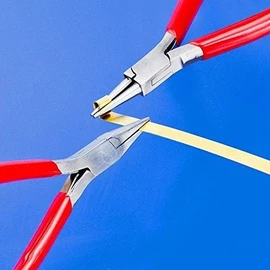 WWS Modelcraft Box Joint Round Nose Pliers 115mm WWST8 PPL1153