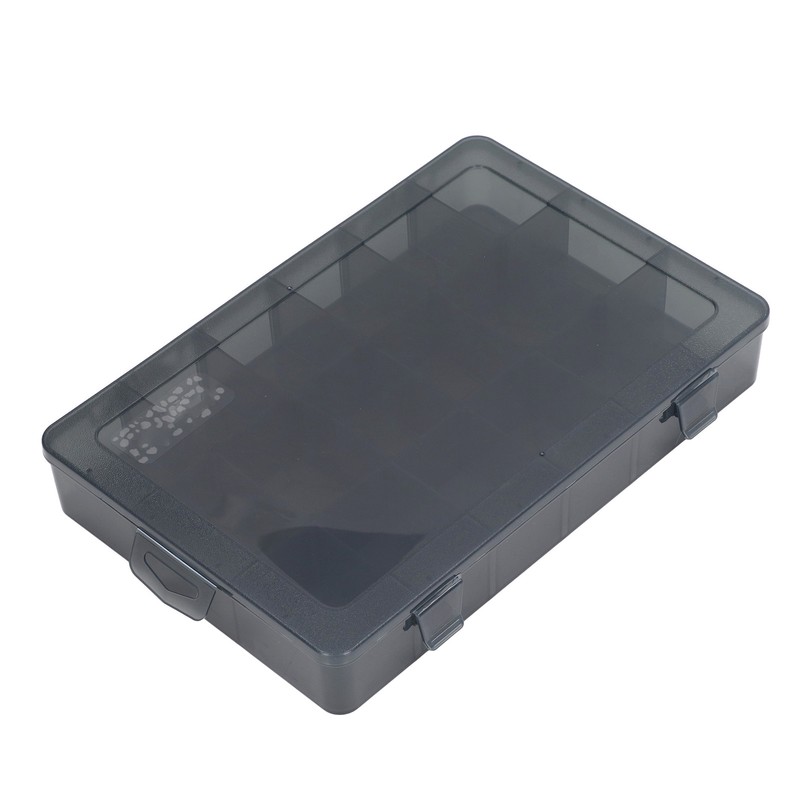 Multi Compartment Parts Box Removable Divider Transparent Plastic 18 Grids