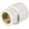 TOP-VIGOR 32mm Slip x 1/2 PT Female Brass Thread PVC