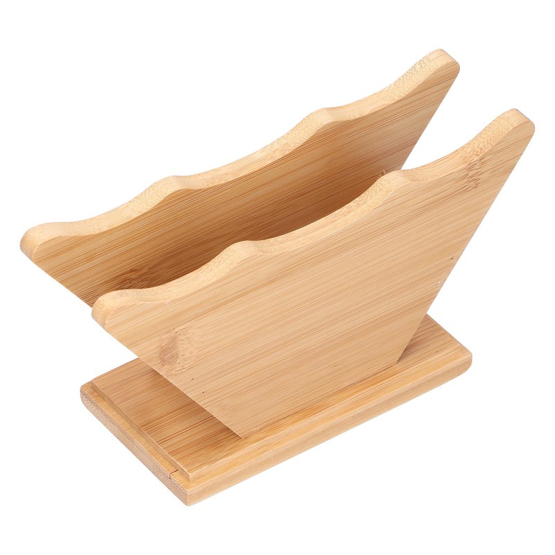 Bamboo Coffee Filter Paper Holder Hand Drip Coffee Filter Paper
