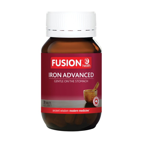Fusion Health Iron Advanced Organic 30 Tablets