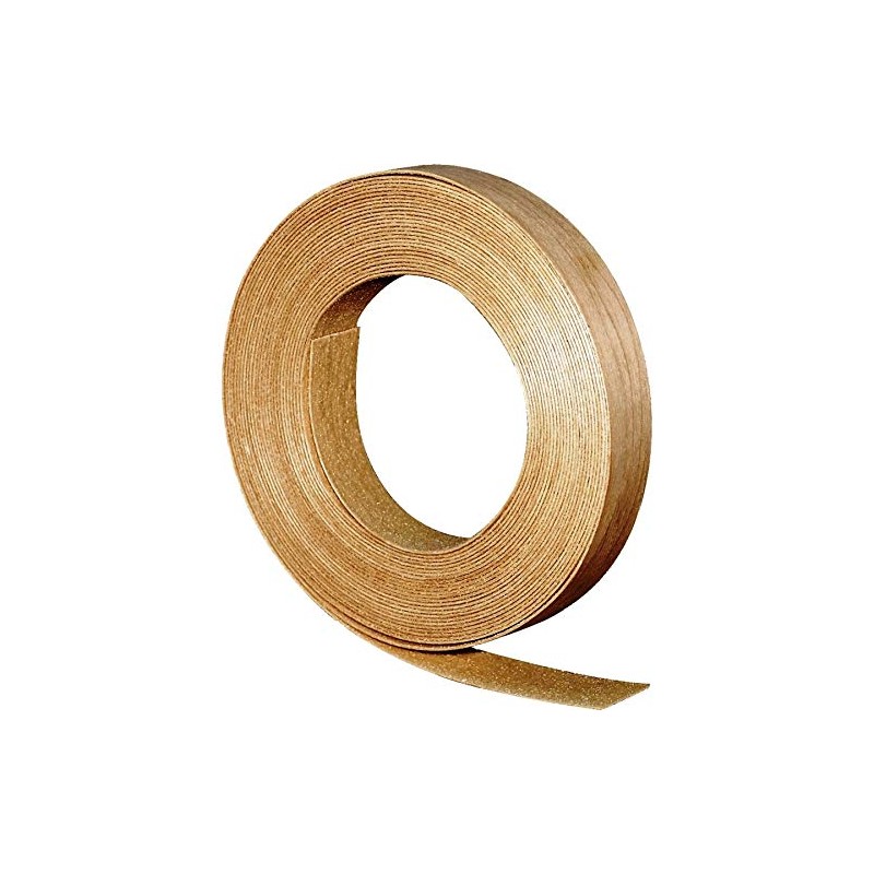 Walnut Wood Edge Banding 7/8"x50' Roll, Preglued Hot Melt Adhesive