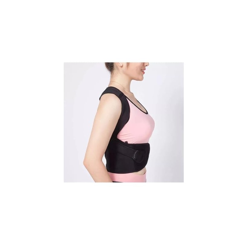 TOORUN Chaleco Corrector De Postura Ortopédico Lumbar Unisex (Small)