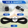 10 M Elastic Cord, 3 Mm Bungee Cord, With 30