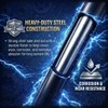 Qty(2) QiMox Rear Window Glass Lift Supports Shock Struts Compatible