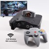 KIWITATA Retro N64 Wireless Controller, 2.4GHZ Wireless N64 Remote Joystick