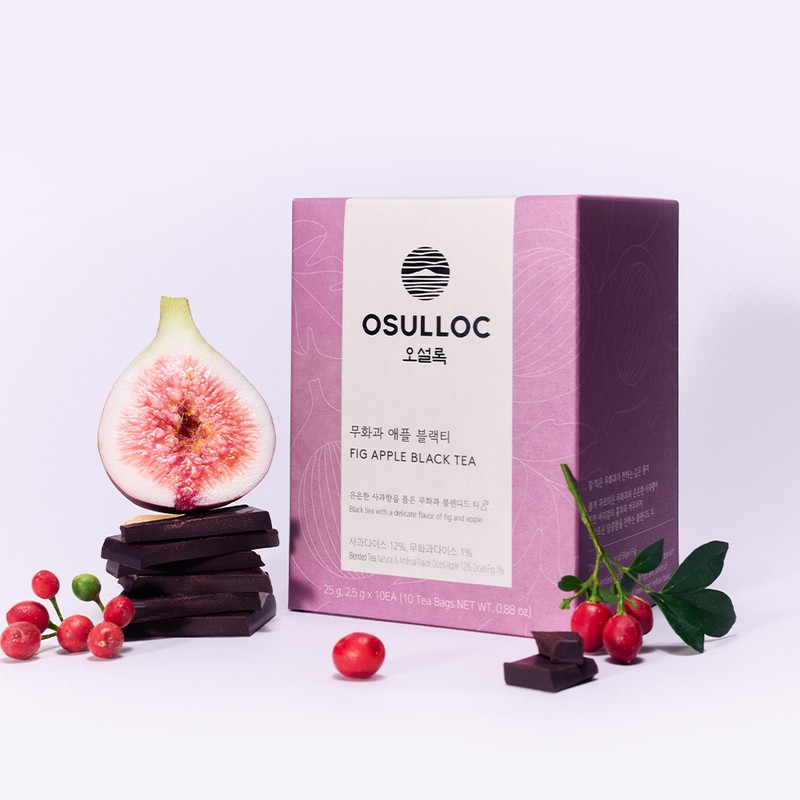 Osulloc [오설록]무화과 애플 블랙티 10입 (원산지:상세설명참조) [Osulloc] Fig Apple Black