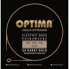 Optima 24 Karat Gold 4 String Bass Guitar Strings Long