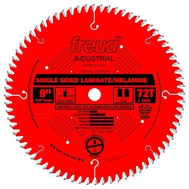 Freud LU98R009: 9" x 72T Single Sided Laminate/Melamine Blade