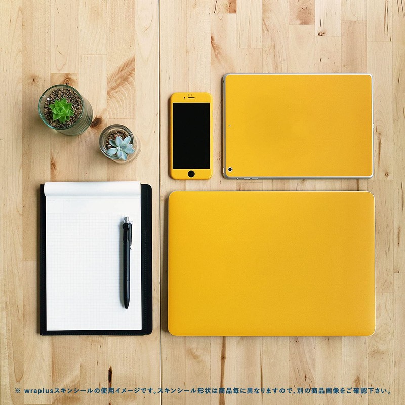 wraplus Skin Seal Compatible with Pixel9 Pro [Yellow] Back Side