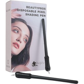 Lápiz De Sombreado De Píxeles Desechable - Artículos De Microblading - Herramientas Desechables De Microblading - Kit De Suministros Para Cejas - Paquete De 10 (Lápiz De Sombreado De Píxele