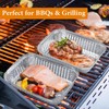 MOERDIFFER 30Pcs Aluminium Foil Baking Trays, Disposable Aluminium Foil Trays