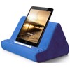 Soft Blues Electrical Blue Pillow Stand with Pocket - Lazy