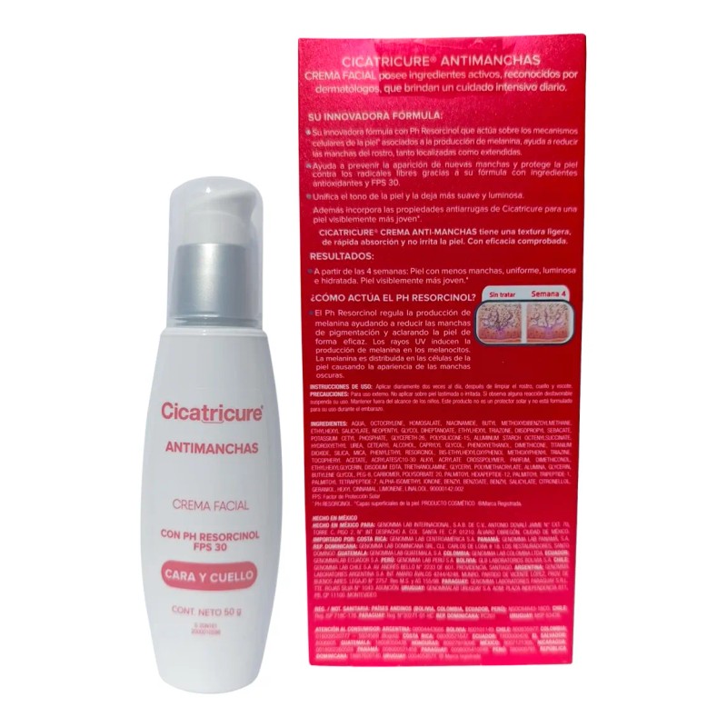 Pack De 2 Cremas Anti Manchas Fps 30 Ph Resorcinol