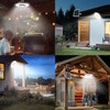 Auzev Shed Lights Solar Powered Indoor Outdoor 3000LM Pendant Light