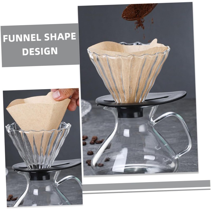 NOLITOY Compact Coffee Dripper Funnel Elegant and Lightweight Coffee Supply