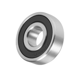 METALLIXITY Deep Groove Ball Bearings (S6000-2RS, 10mm x 26mm x 8mm) 1Pcs, Stainless steel Double Sealed Industrial Bearings - for Industrial Micro Motor