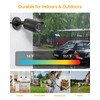 Anlapus 1080P Outdoor Video Surveillance Camera, 4-in-1 TVI AHD CVI
