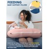 INSEN Reading Pillow, Back Pillow for Sitting in Bed for