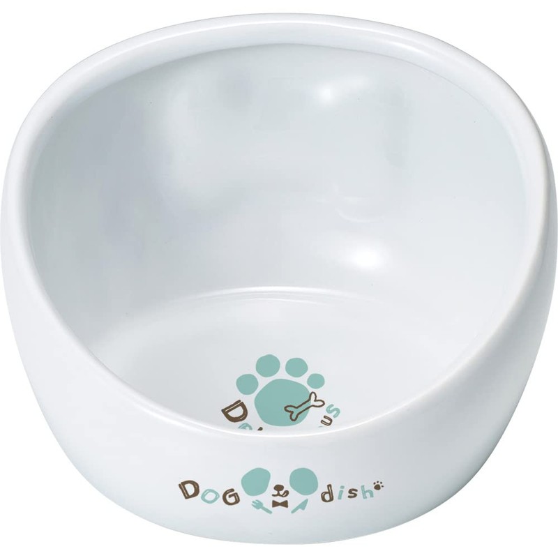 Marukan GONTA CLUB Spill Resistant Ceramic Dinnerware for Dogs, Small