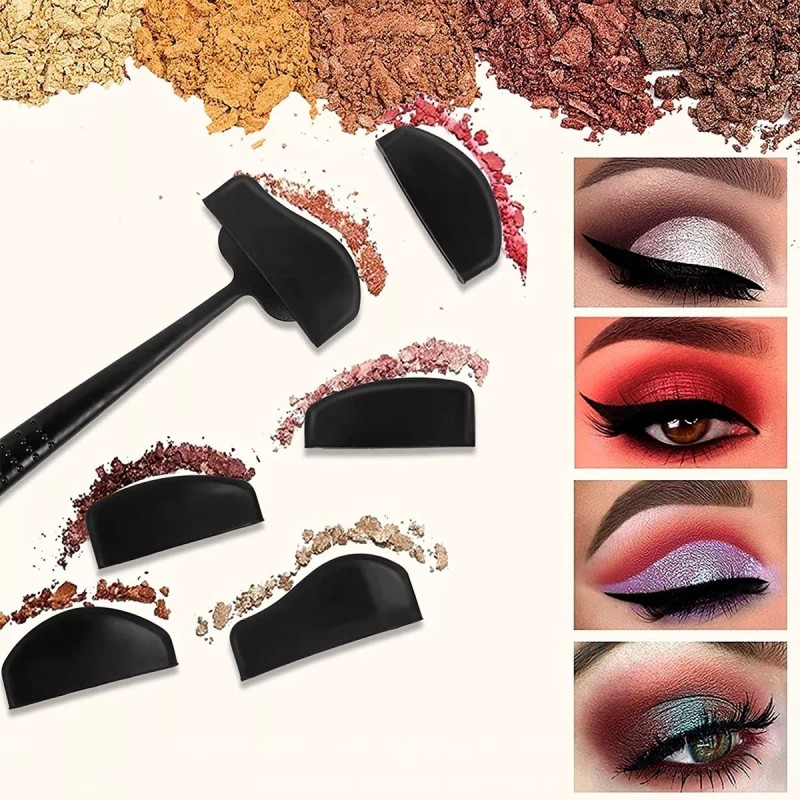 Universo en Linea Plantillas 8pz Aplicar Maquillaje Delineado Sombra Contour
