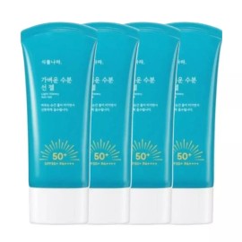 Plant Nation 식물나라 가벼운 수분 선 젤 60ml 4개 Plant Kingdom Lightweight Hydrating Serum Gel 60ml 4pcs