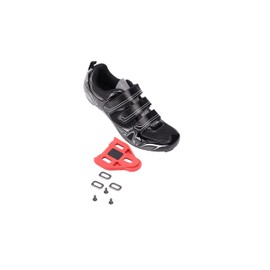 Patavinity Unisex Cycling Shoes for Bike and Bike+ with Delta-Compatible Bike Cleats（7.5.Black