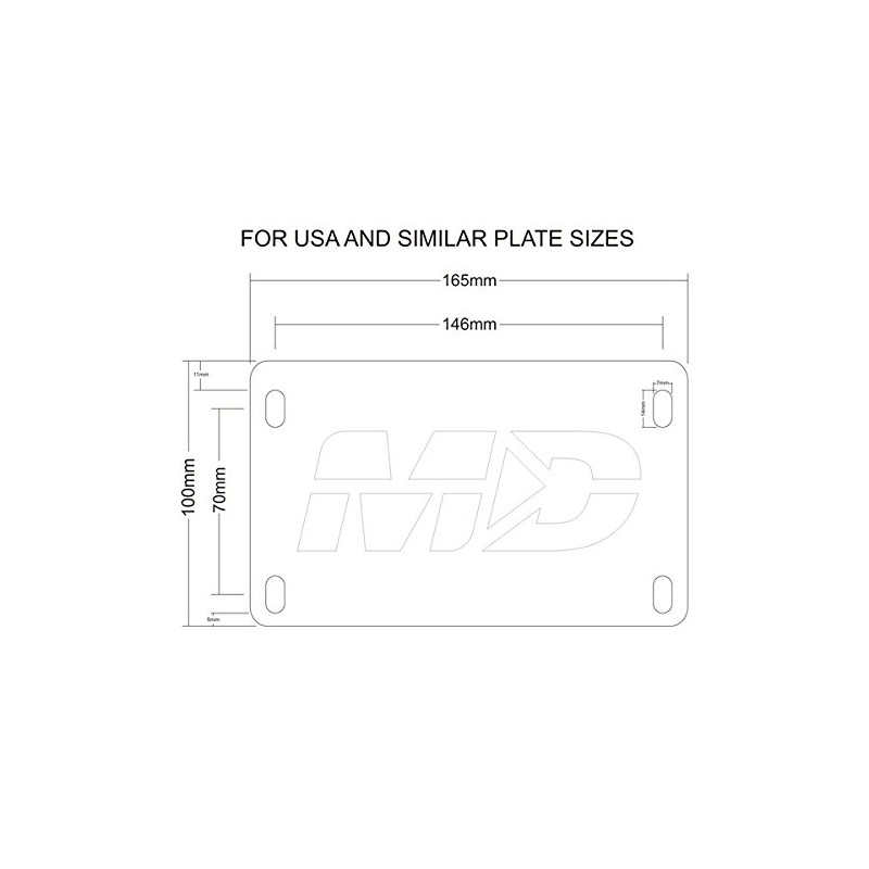 Fender Eliminator Kit for Ducati Multistrada 1200 1200S 2010-2014