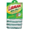 Libman Commercial 119 Microfiber Wet/Dry Floor Mop Refill Pad, Microfiber,