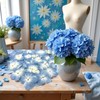 12Pcs Blue Preserved Dried Flowers Plant,Wide Applications Dried Pressed Flowers
