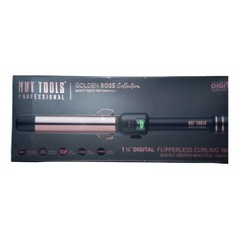 Hot Tools Ferro Rizadora Digital Profesional Oro Rosa Varita