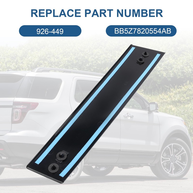 B Pillar Molding Trim 926-449 Front Right Passenger Side Door