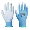 Portwest Unisex PU Palm Gloves (Blue_Medium)