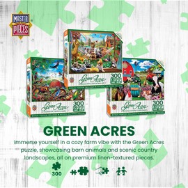 Masterpieces 300 Piece EZ Grip Jigsaw Puzzle - Morning Glory - 18"x24"