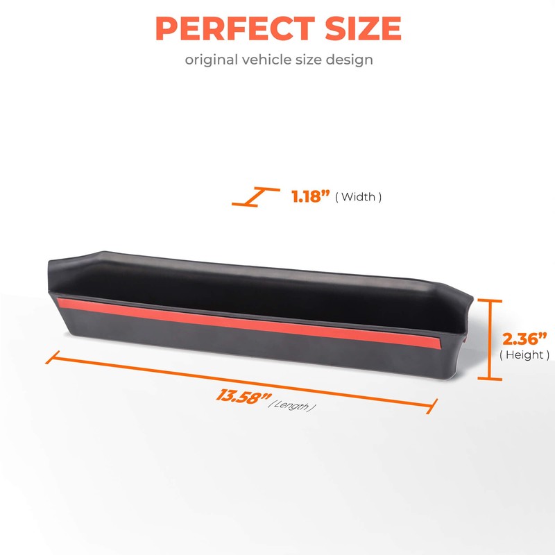 Savadicar Grab Bar Tray Compatible with 2024 2025 Jeep Wrangler