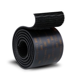 Dual Lock SJ3550 Reclosable Fastener 2''×3Ft, Made of 3M Black Heavy Duty Mounting Tape Strong Adhesive with Interlocking Mushroom-Shaped Heads for Indoor and Outdoor Use