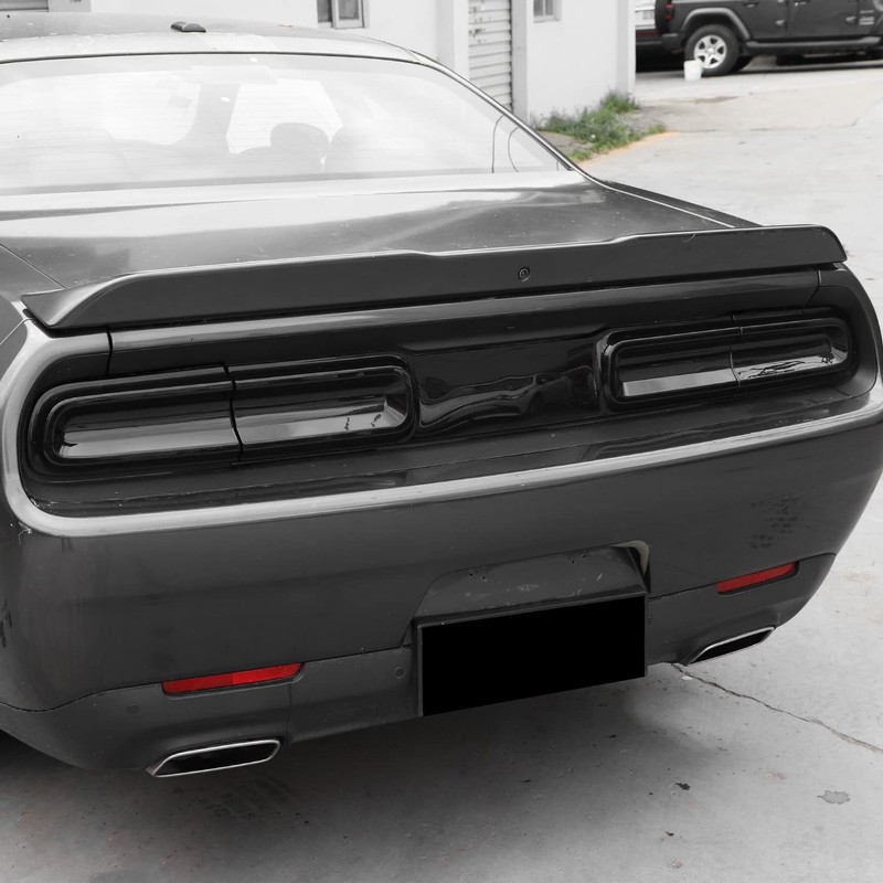 RAZPOY Smoked Tail Light Covers Compatible with Dodge Challenger Accessories