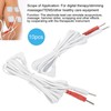 10pcs / bag 2.35mm 1.8m 2‑In‑1 Pin Type Electrode Lead