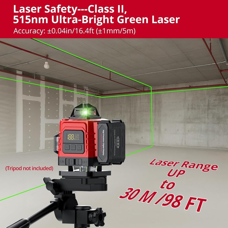 16 Line Laser Level 4 X 360° Laser Level (Class