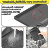 27×27inch Washer Drain Pan Silicone Mat, With Raised Edge Washing