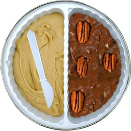 Gift Tin 2 Pounds (Peanut Butter/Chocolate Pecan)